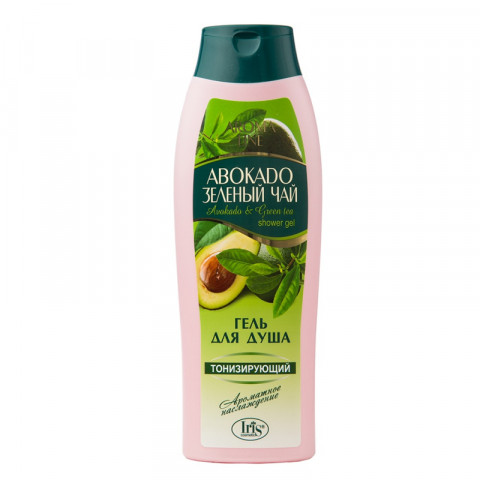 Гель для душа IRIS Aroma Line авокадо и зеленый чай 400 мл