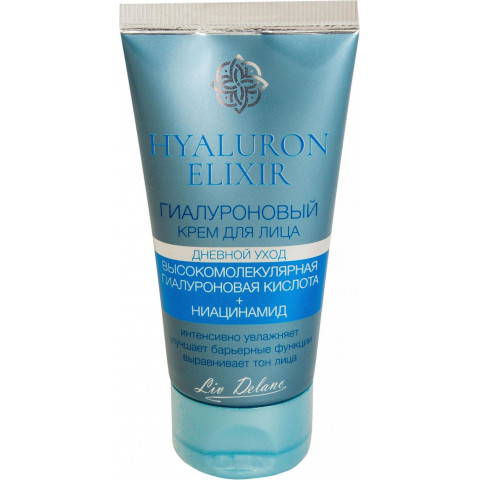 Крем гиалуроновый для лица дневной уход Liv Delano Hyaluron Elixir 50 г Крем гиалуроновый для лица дневной уход Liv Delano Hyaluron Elixir 50 г