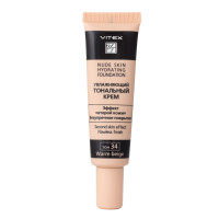 Крем тональный увлажняющий Витэкс Nude skin hydrating foundation тон 34 Warm beige 30 мл