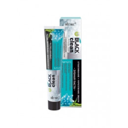 Зубная паста Витекс BLACK CLEAN Отбеливание+укрепление эмали 85г.