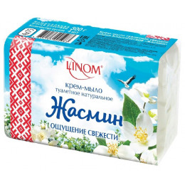 Крем-мыло кусковое твердое LINOM Жасмин 300 г