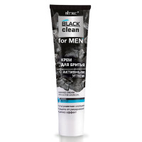 Крем для бритья Витэкс Black Clean for MEN с активным углем 100 мл Крем для бритья Витэкс Black Clean for MEN с активным углем 100 мл