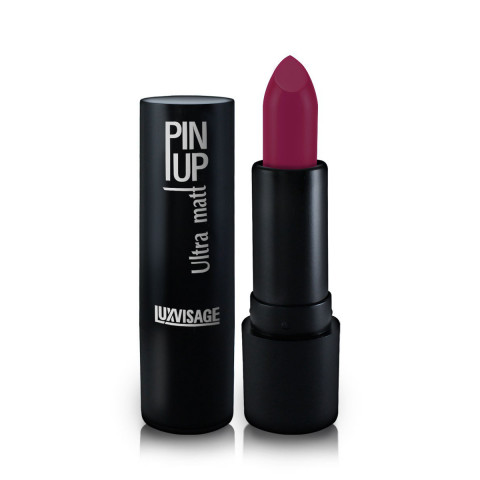 Помада губная LUX Visage Pin-Up Ultra matt № 509 Розовый фуксия 4г Помада губная LUX Visage Pin-Up Ultra matt № 509 Розовый фуксия 4г