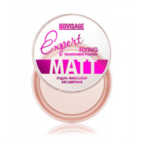 Пудра-фиксатор LUX visage Expert Matt Бесцветная, 9г Пудра-фиксатор LUX visage Expert Matt Бесцветная, 9г