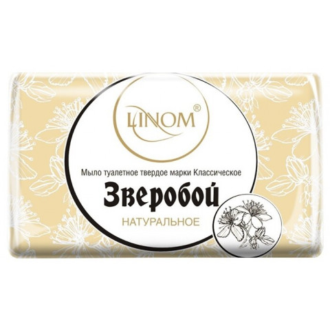 Мыло ЛИНОМ "Зверобой" флоу-пак, 100 г Мыло ЛИНОМ "Зверобой" флоу-пак, 100 г