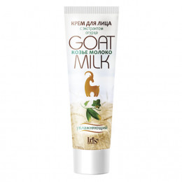 Крем для лица Iris Goat Milk Козье молоко с экстрактом огурца 100 г Крем для лица Iris Goat Milk Козье молоко с экстрактом огурца 100 г