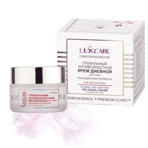 Крем дневной для лица Витэкс Luxcare глобальный антивозрастной 45 мл Крем дневной для лица Витэкс Luxcare глобальный антивозрастной 45 мл