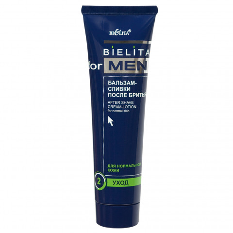 Бальзам-сливки после бритья Белита Bielita for MEN для нормальной кожи 100 мл Бальзам-сливки после бритья Белита Bielita for MEN для нормальной кожи 100 мл