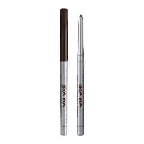 Карандаш механический для бровей Relouis BROW WOW тон 03 Medium Brown Мягкий коричневый матовый