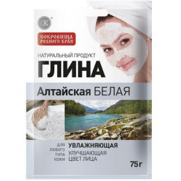 Глина Алтайская белая увлажняющая Фито Косметик 75 г Глина Алтайская белая увлажняющая Фито Косметик 75 г