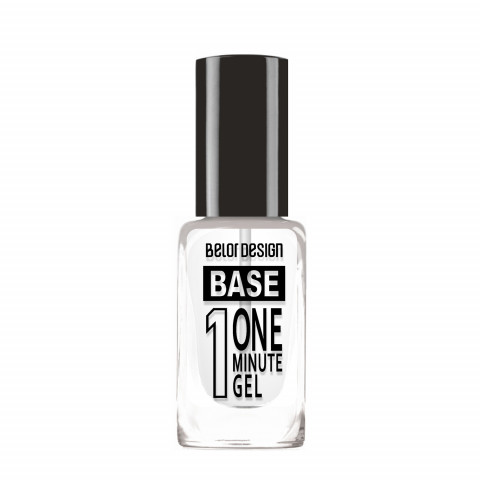 Основа с гель-эффектом BelorDesign One minute gel Base 10г Основа с гель-эффектом BelorDesign One minute gel Base 10г