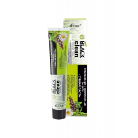 Зубная паста Витекс Отбеливание+комплексная защита BLACK CLEAN 85г. Зубная паста Витекс Отбеливание+комплексная защита BLACK CLEAN 85г.